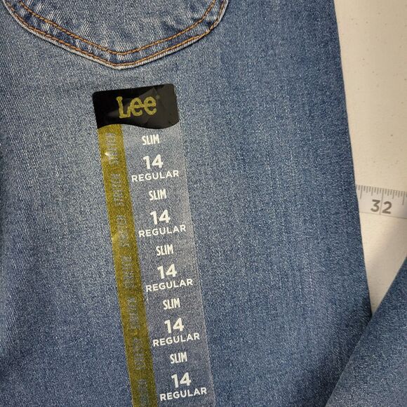 Lee x-treme comfort jeans slim 14 womens 2632 denim blue 28x30 nwt - Picture 5 of 12